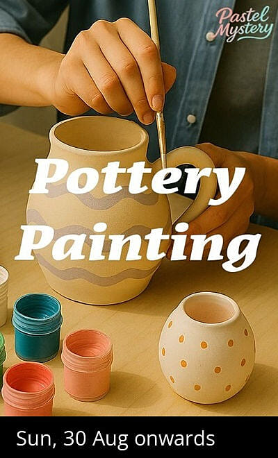 Pottery Painting Workshop by Pastel Mystery