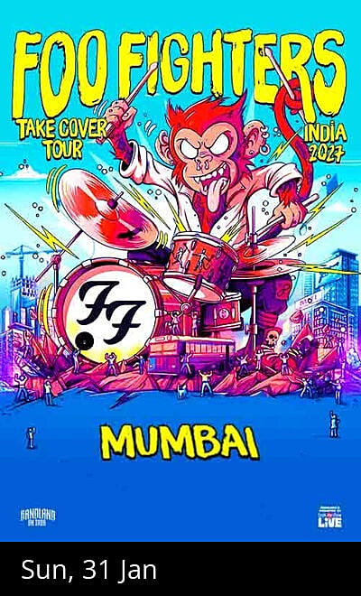 Foo Fighters India Tour 2027 - Mumbai