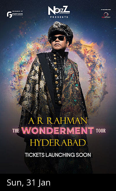 A R Rahman The Wonderment Tour Live - Hyderabad