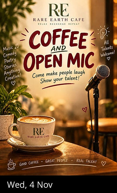 COFFEE AND OPEN MIC