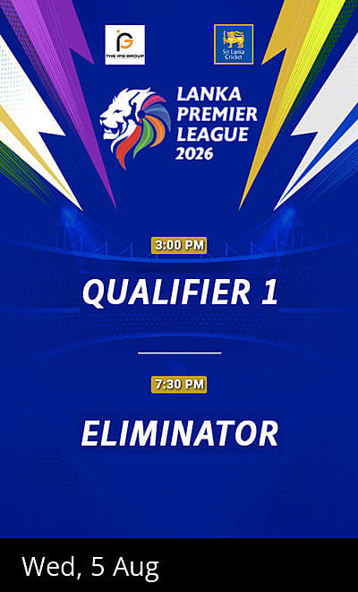 Qualifier 1 (1 vs 2) and Eliminator (3 vs 4)