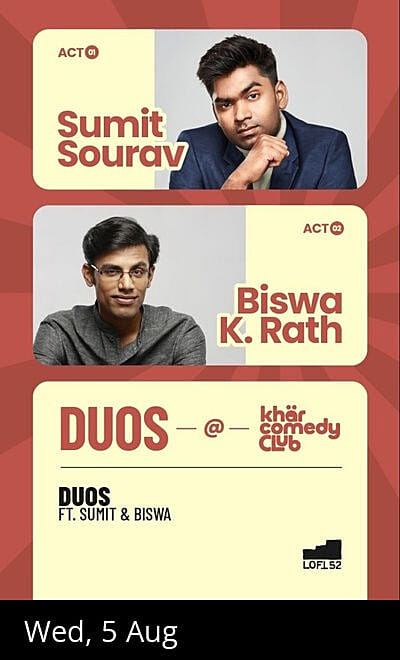 Duos ft. Sumit Sourav & Biswa K. Rath: KCC