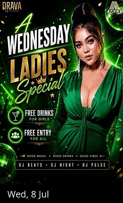 A LIST WEDNESDAY Ladies Night