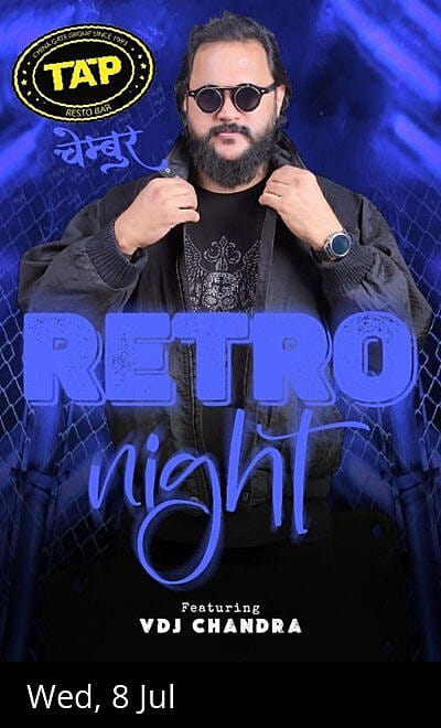 Retro Night ft. VDJ Chandra at TAP Chembur