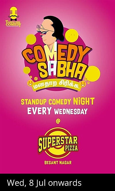 Comedy Sabha by @tanglishcomedy