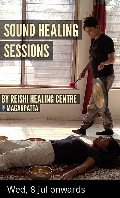 Group Sound Healing Sessions In Magarpatta