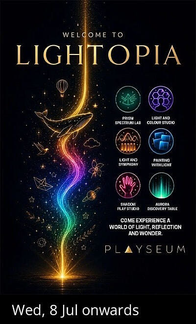 Lightopia at Playseum