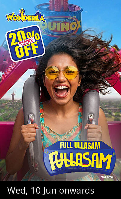 Wonderla Amusement Park Kochi
