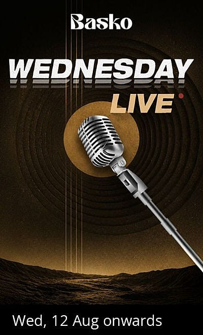 Wednesday Live Strings at Basko!