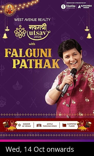 Navratri Utsav 2026 with Falguni Pathak