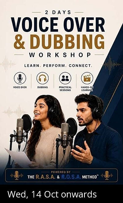 2-Days Voice and Dubbing Workshop