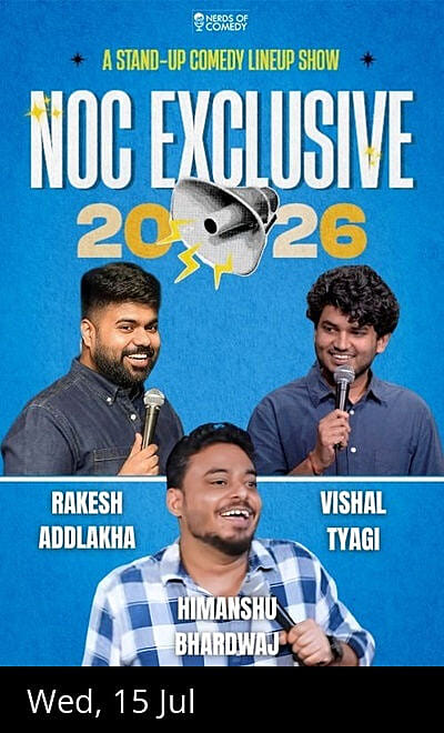 NOC EXCLUSIVE : A STAND UP COMEDY LINEUP SHOW