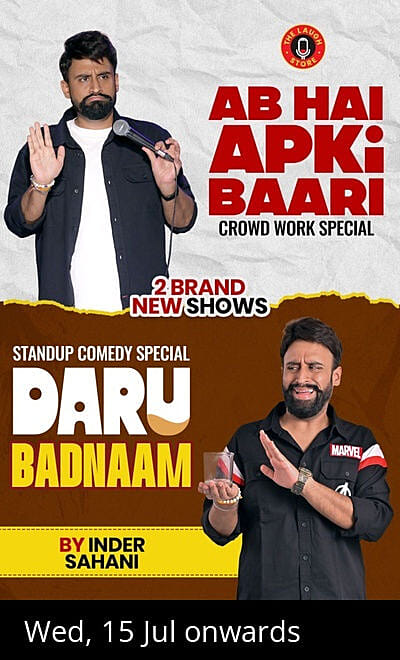 Inder Sahani Live - A Standup Comedy Show