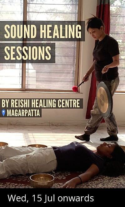 Group Sound Healing Sessions In Magarpatta
