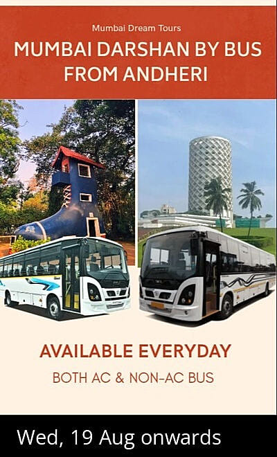 Mumbai Darshan by Bus from Andheri 