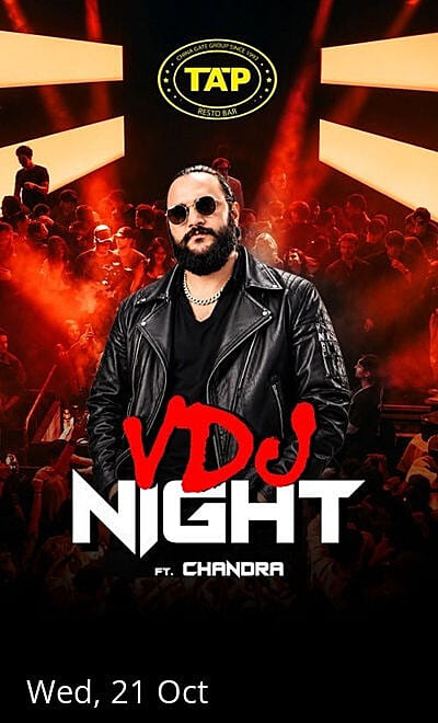 VDJ CHANDRA IS HERE TO CTRL YOUR NIGHT!