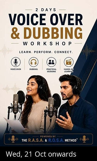 2-Days Voice and Dubbing Workshop
