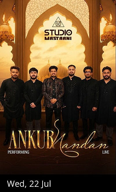 Ankur Nandan performing Live at Studio Mastaani