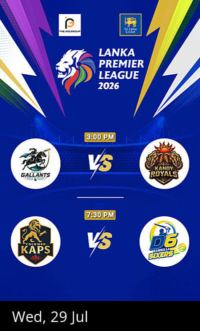 Galle vs Kandy and Colombo vs Dambulla