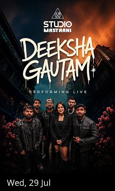 Deeksha Gautam performing Live at Studio Mastaani