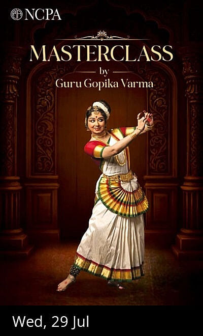 Masterclass by Guru Gopika Varma @NCPA