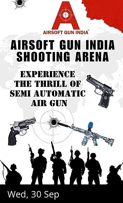 Airsoft Gun India Shooting Experience Arena