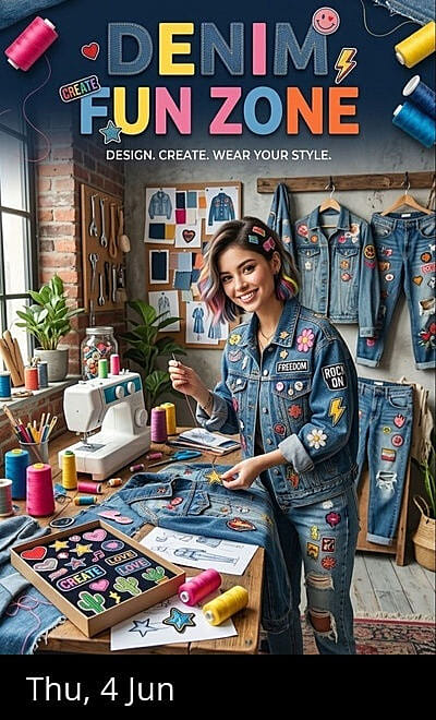 Denim fun zone