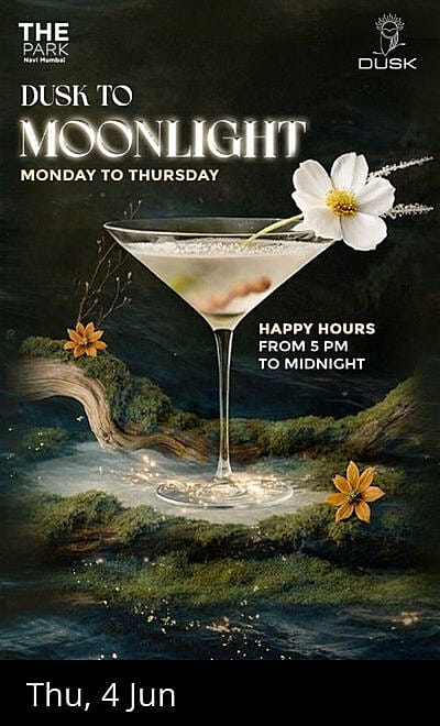 DUSK TO MOONLIGHT  HAPPY HOURS 
