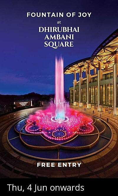 Fountain of Joy - Dhirubhai Ambani Square