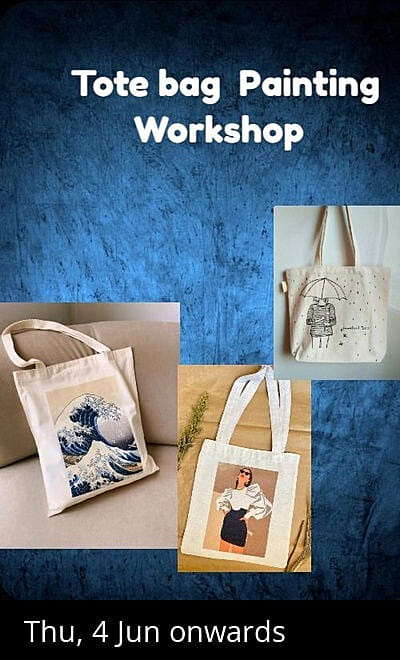 Tote Bag Painting Workshop