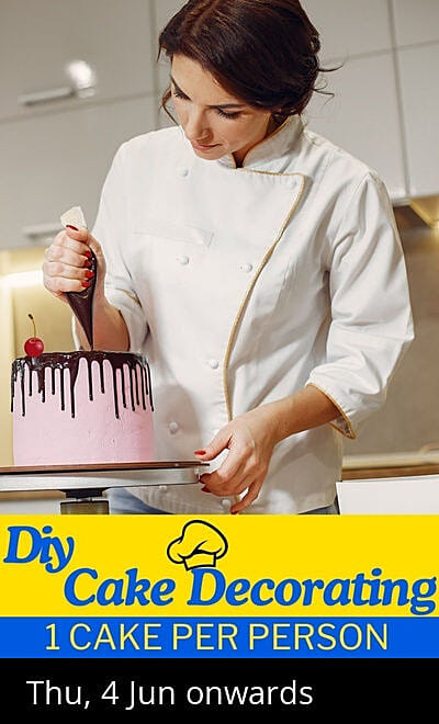 DIY CAKE DECORATING WORKSHOP