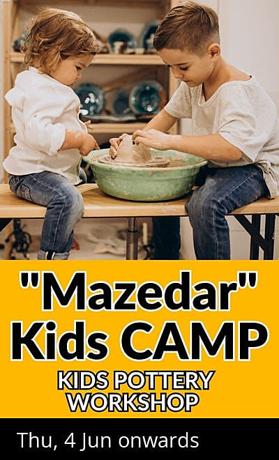 "Mazedar" Kids Camp Pottery workshop
