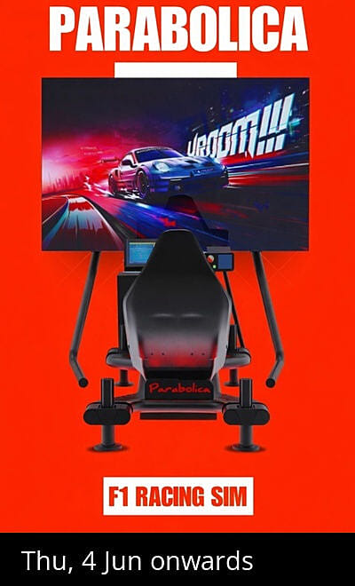 F1 Racing Simulator Experience at Parabolica.