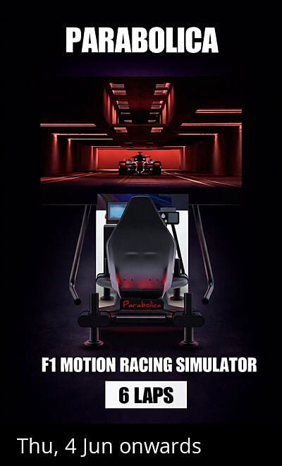 Monaco GP F1 Motion Racing  6 Laps Experience