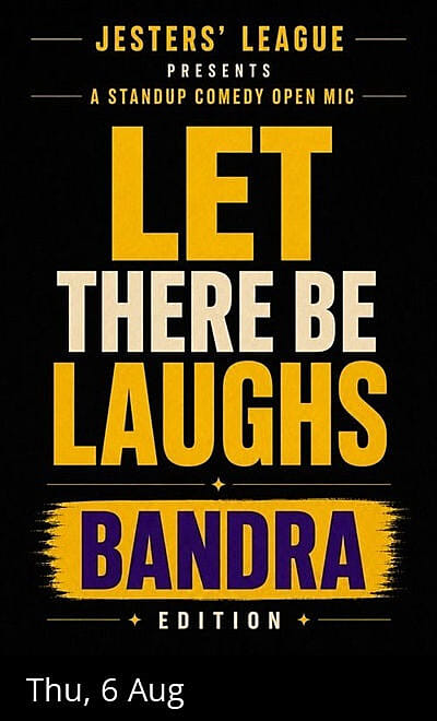 LET THERE BE LAUGHS - STANDUP COMEDY OPEN MIC