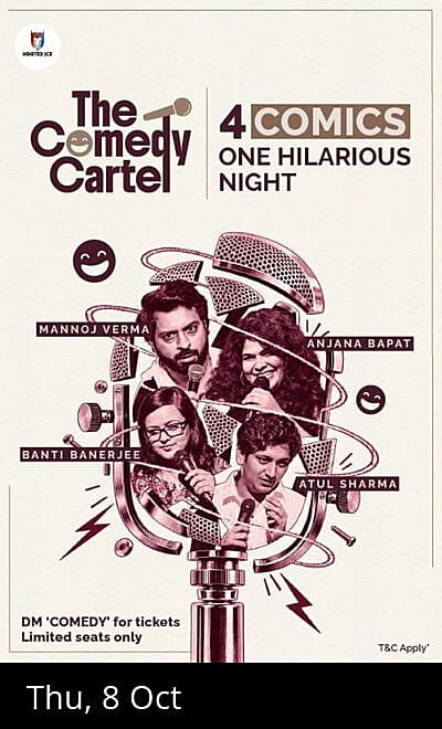 Comedy Cartel Stand Up Comedy at Glocal Andheri