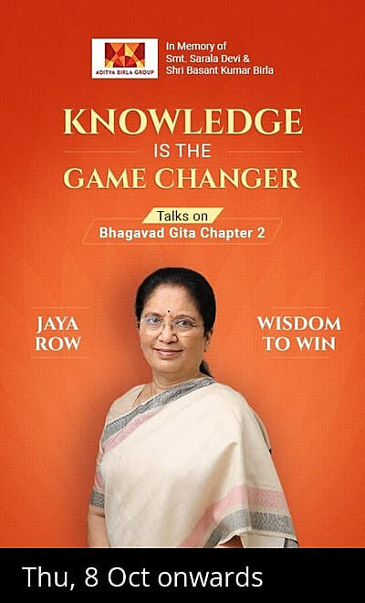 WISDOM TO WIN - Talks by Jaya Row Bhagavad Gita