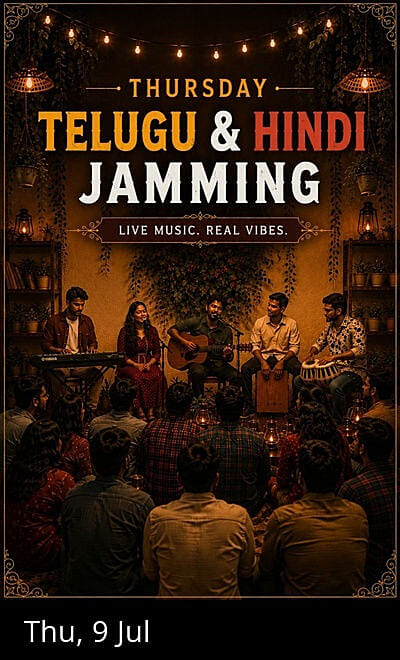 Silaa Thursday Telugu And Hindi Jamming Hyderabad