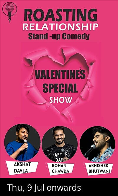 Roasting Relationships - The stand up comedy show