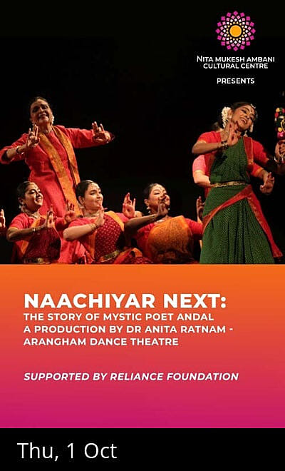 Naachiyar Next: The Story of Mystic Poet Andal