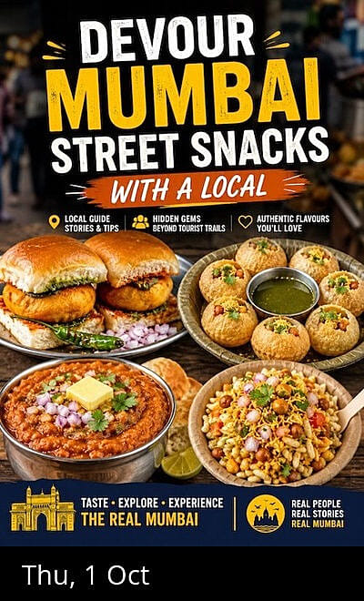 Devour Mumbai Street Snacks with a Local