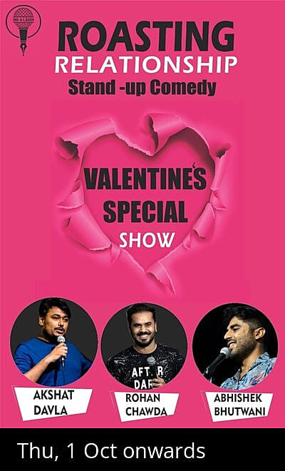 Roasting Relationships - The stand up comedy show