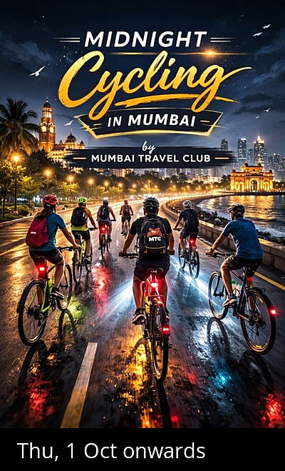 Mumbai Midnight Cycling by Mumbai Travel Club