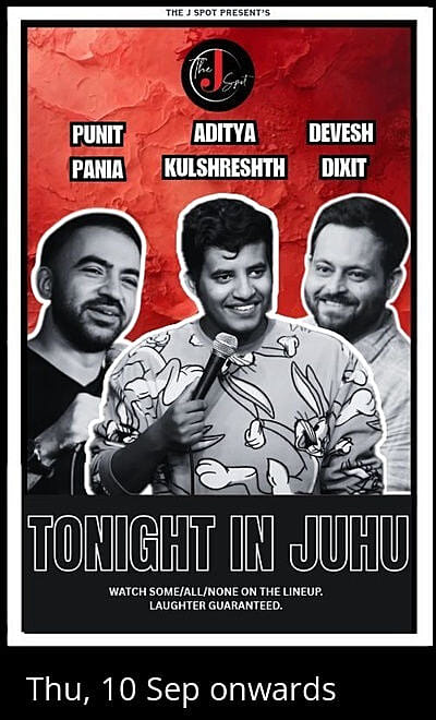 Tonight In Juhu - A Live Standup Comedy Show