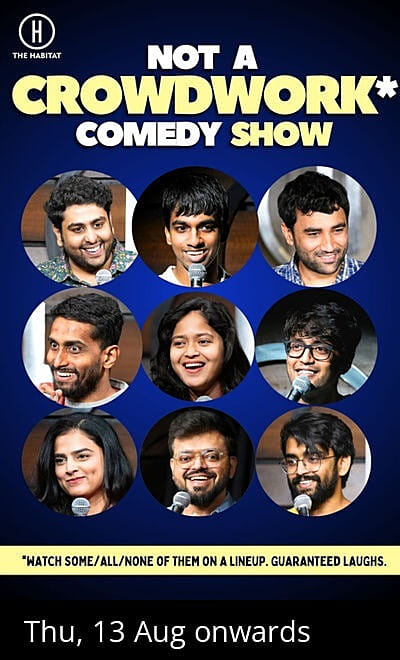 Not a Crowdwork Comedy Show