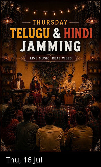 Silaa Thursday Telugu And Hindi Jamming Hyderabad