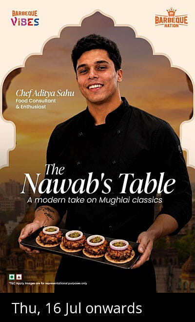 The Nawab's Table by Chef Aditya Sahu