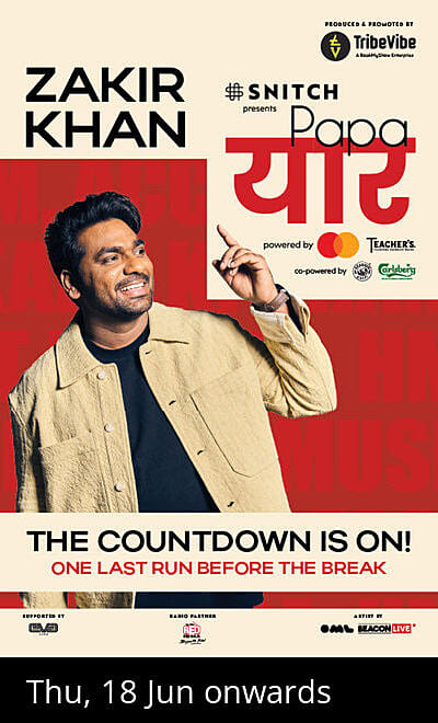 Papa Yaar by Zakir Khan - Mumbai
