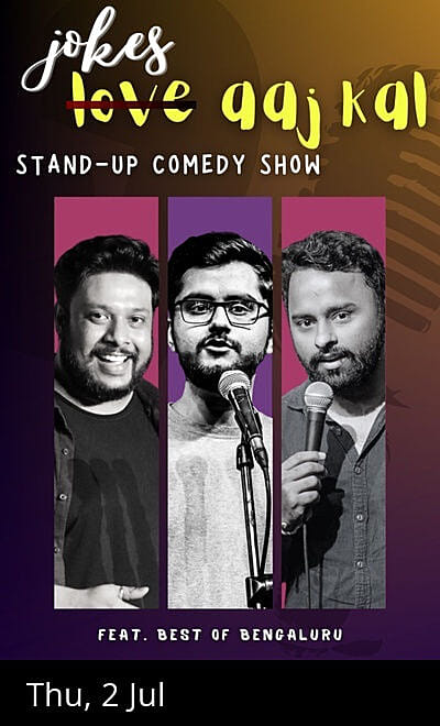 Live Stand Up Comedy in Bangalore