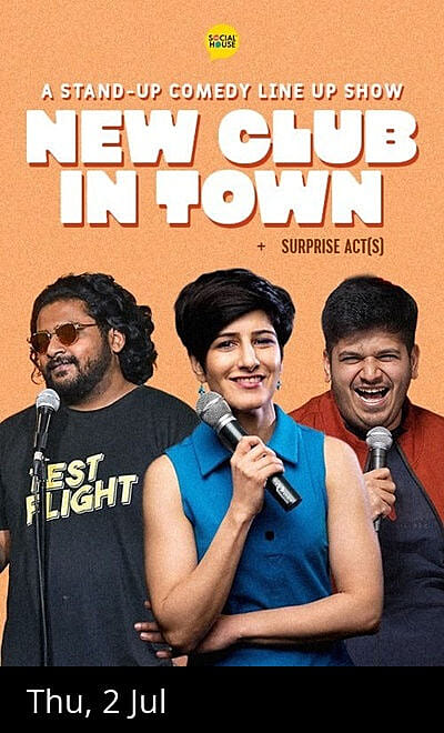 New Club In Town - A StandUp Comedy LineUp Show